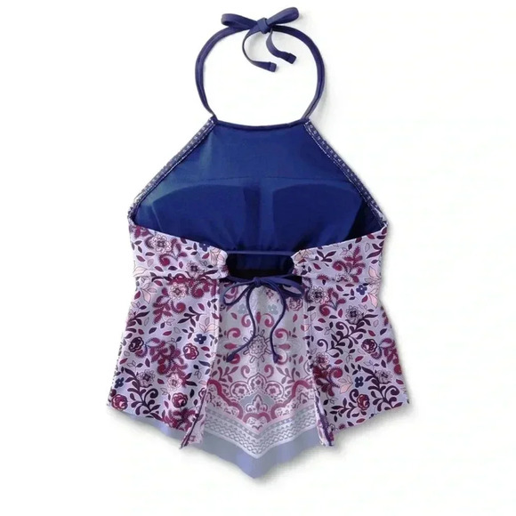 Kona Sol High Neck Tankini Top - Picture 2 of 6